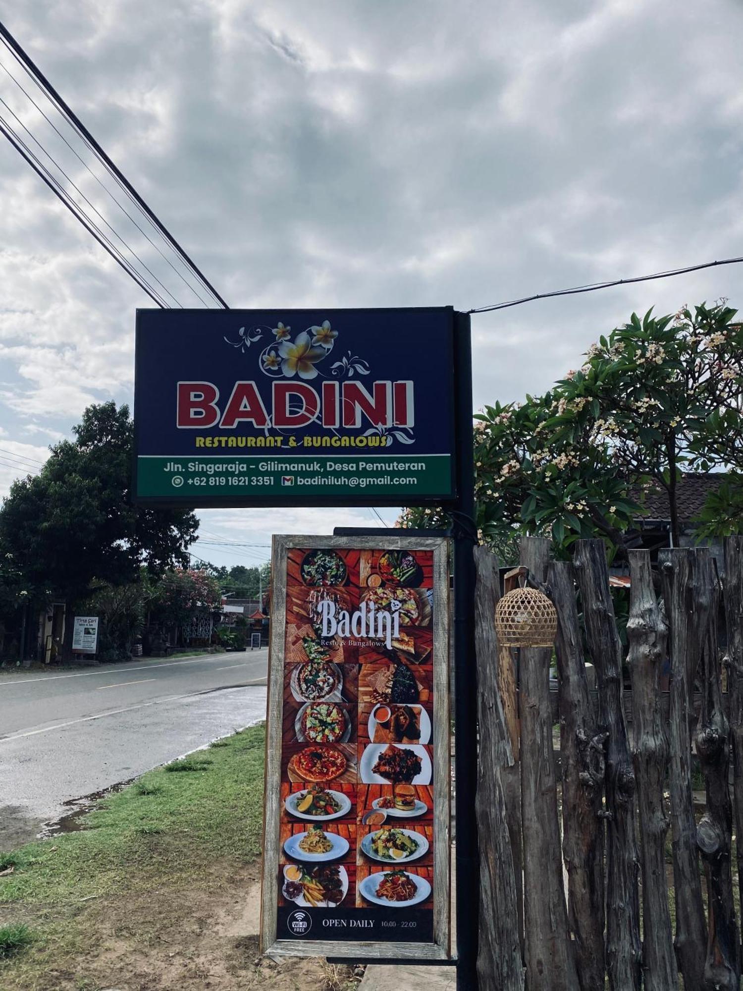 Badini Homestay Pemuteran  Exterior photo